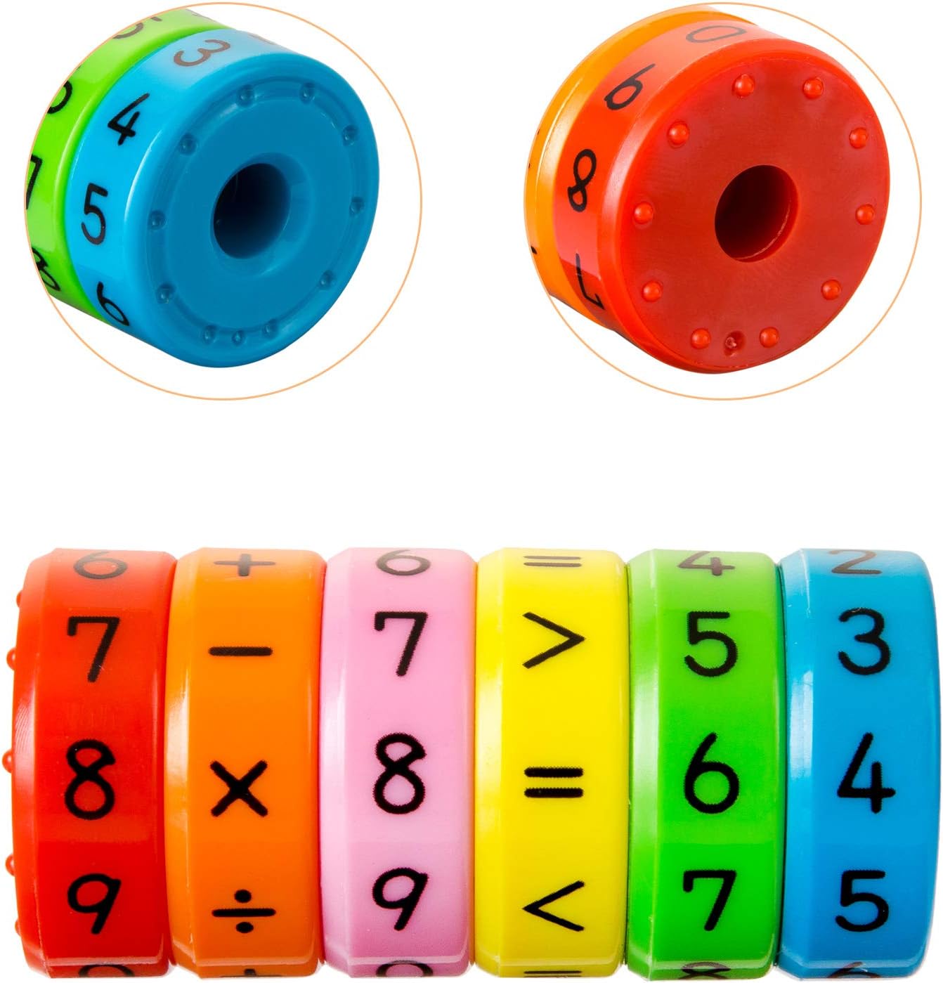 Kesote 2 Pieces Educational Toy Maths Calculation Roll School Maths Learning Calculation Toy Back to School – Bild 3