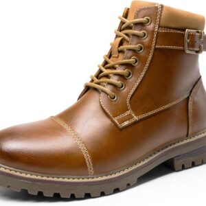 Bruno Marc Men’s Motorcycle Boots Biker Boots