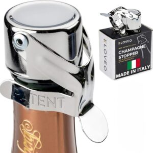 KLOVEO Champagne Bottle Stopper – Made in Italy