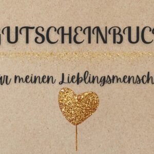 Gutscheinbuch für Paare: 40 kreative Gutscheine als Geschenk für Freund, Freundin, Mann oder Frau