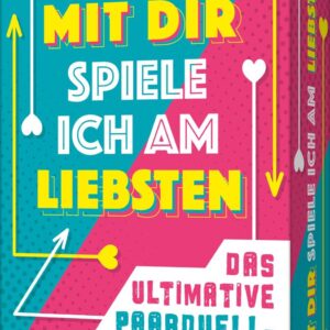 Mit dir spiele ich am liebsten – Das ultimative Paarduell-Kartenspiel: 1-gegen-1-Challenges, Spiele, Rätsel für Pärchen und Dates. Geschenk zu Valentinstag, Jahrestag, Weihnachten