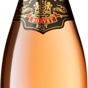 Bouvet Excellence Rosé Crémant de Loire Brut – Classic Bottle Fermentation – Cabernet Franc – Cremant Rosé Ideal as a Gift – 1 x 0.75 L