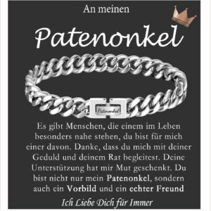 FAOMZQ Gift for Men, Cuban Bracelet with Engraving for Bonus Dad Stepdad, Gift for Son, Brother, My Husband, Birthday, Father's Day, Graduation, Christmas, Valentine's Day