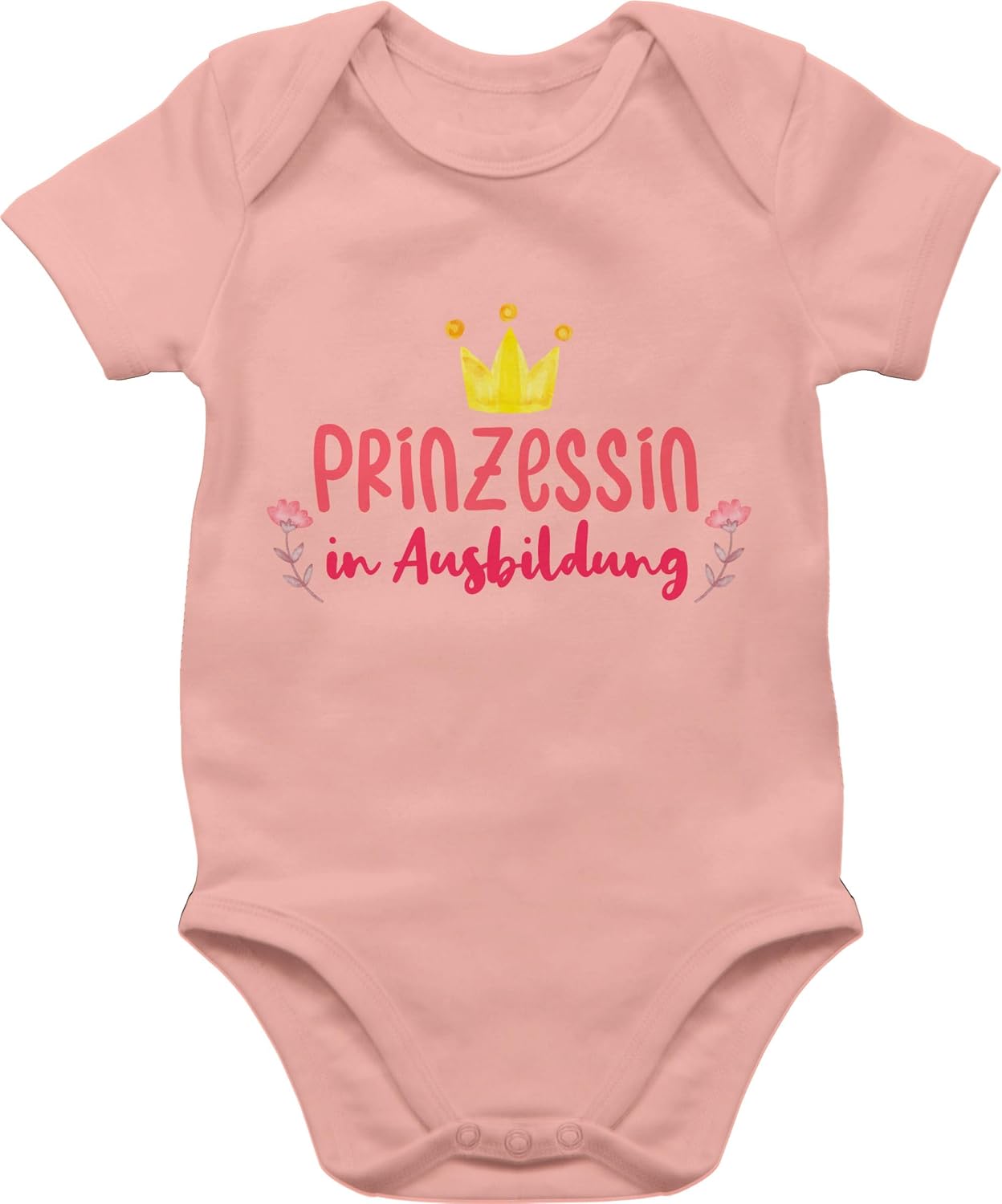 Shirtracer - Baby Body Kurzarm - Sprüche - Prinzessin in Ausbildung
