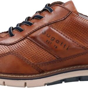 bugatti Men’s trainers, lace-up shoes, replaceable footbed