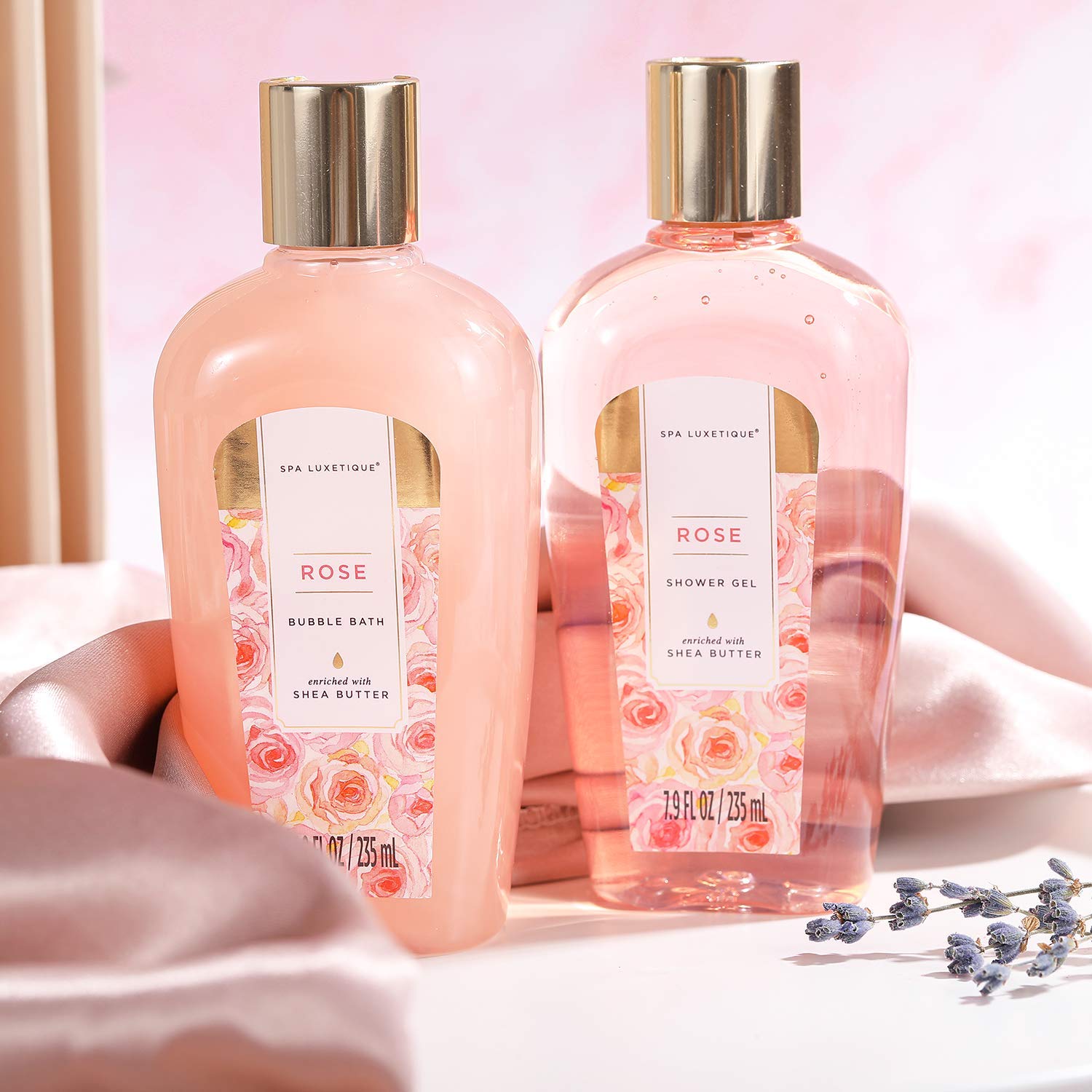 Spa Luxury Gifts for Women, 8 Pieces, Rose Birthday Gift for Women – Bild 2