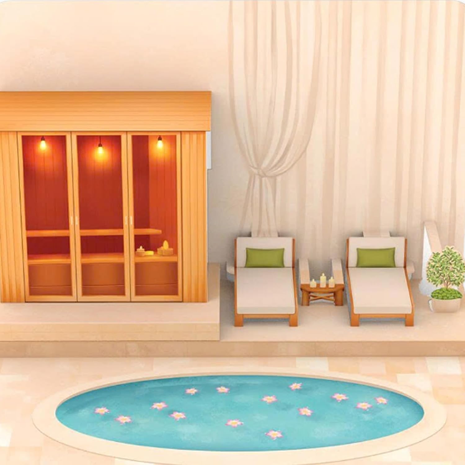 Pop-Up Card Spa Voucher - 3D Voucher Card & Gift Packaging for Wellness & Massage, Birthday Card for Women, Mum & Girlfriend, Money Gift, Mother's Day & Valentine's Day Wellness – Bild 2