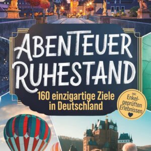 Abenteuer Ruhestand – Jetzt beginnt deine Zeit! 160 einzigartige Ziele in Deutschland für einen aktiven und erfüllten Ruhestand – Das besondere Geschenk zur Rente (Geschenke für Entdecker)