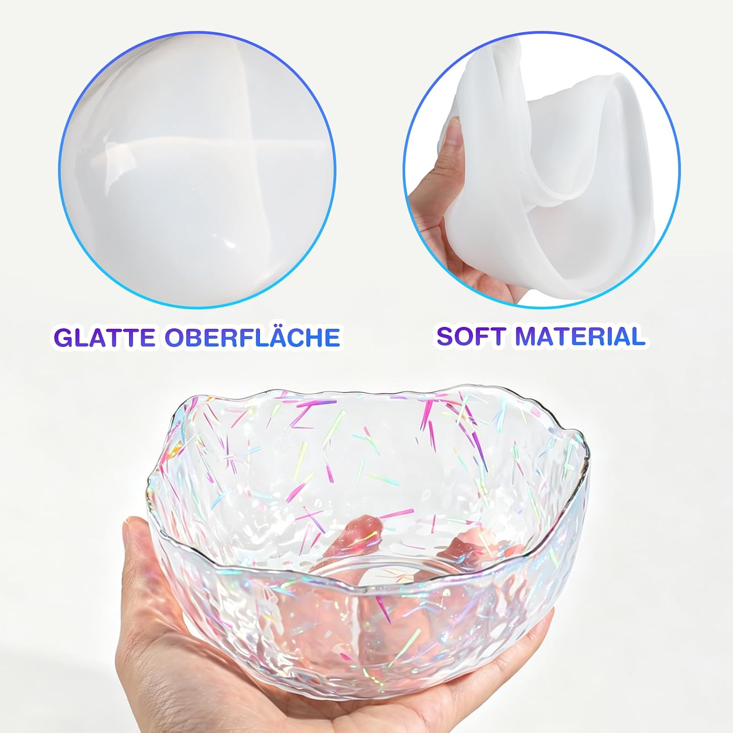 Silicone Mould for Epoxy Resin, Plaster and Concrete – Bild 5