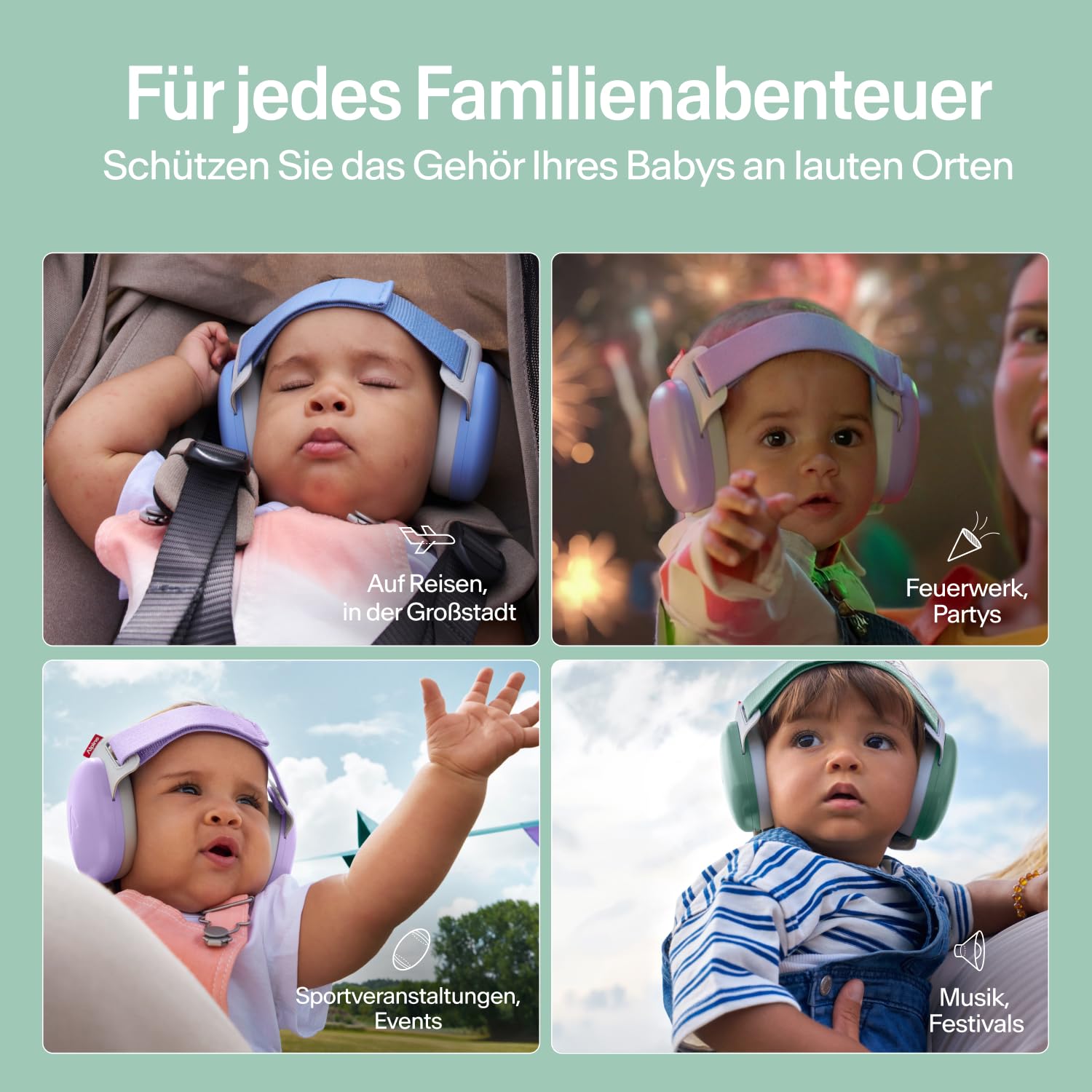 Alpine Muffy Baby Comfort Hearing Protection Headphones 24dB Up to 5 Years – Bild 8