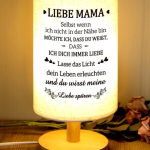 Prstenly Gifts for Mum, Best Mum Birthday Gift Table Lamp
