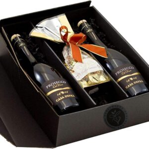 Prosecco DOC Gift Set with Chocolate Truffles in Beautiful Gift Packaging | Prosecco Gift for Men & Women for Birthday, Wedding, Anniversary
