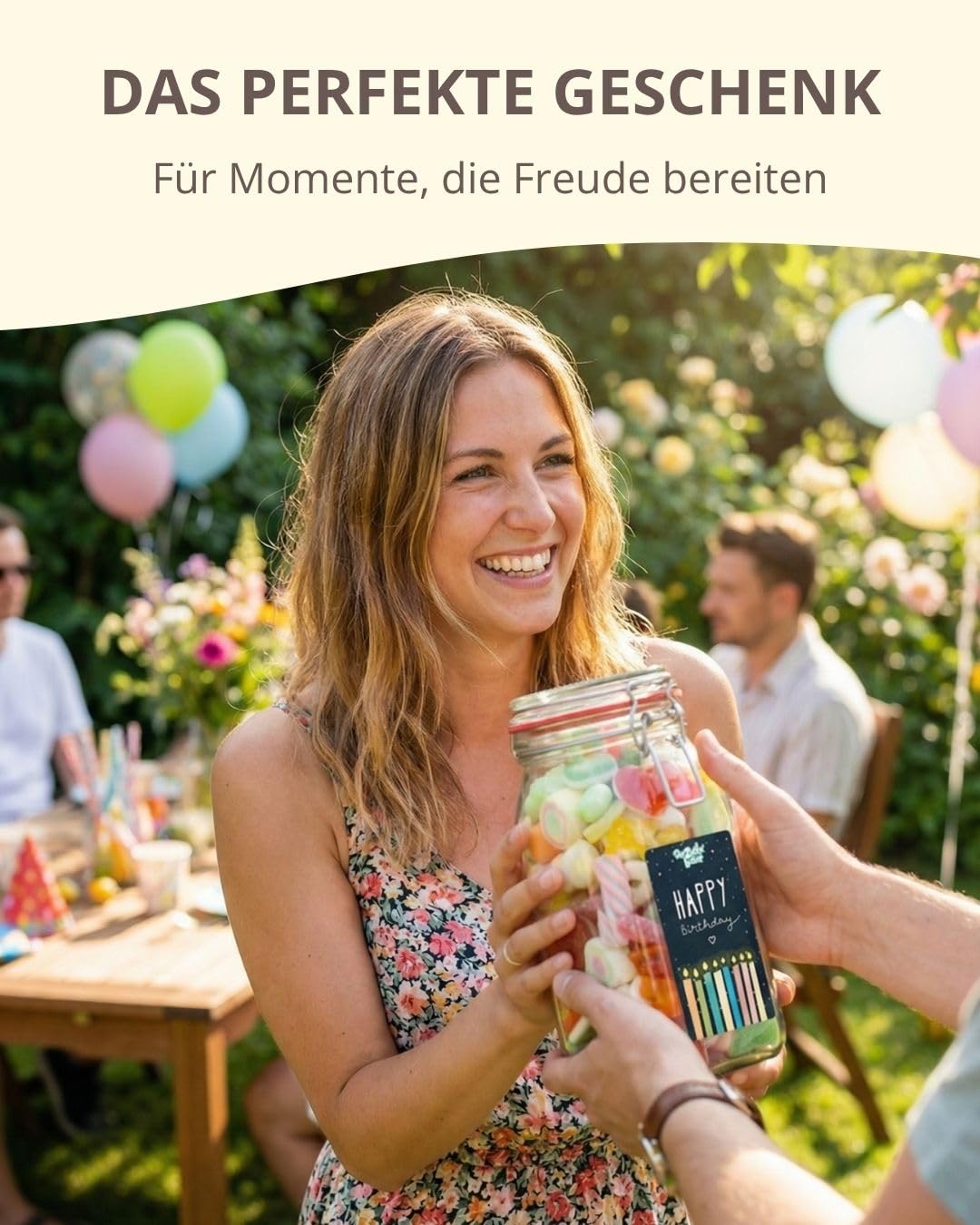 Happy Birthday Candy Jar – Bild 5