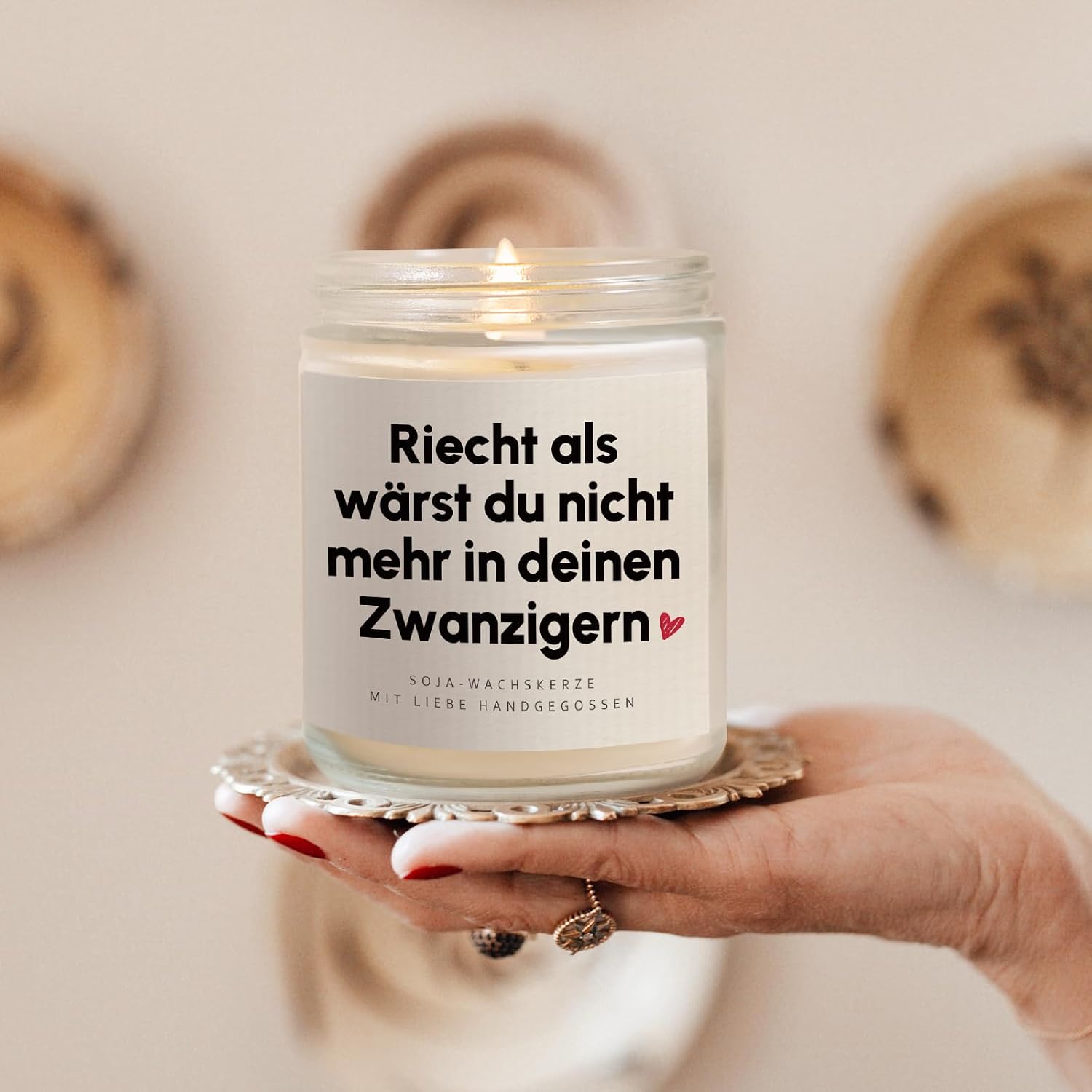 Craftique 30th Birthday Women, Soy Wax Candle – Bild 6
