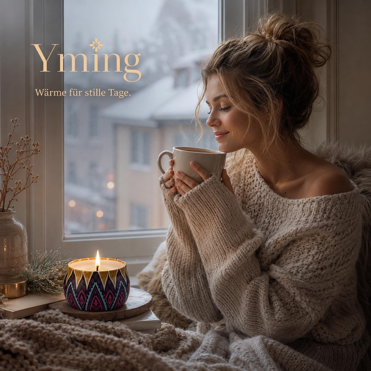 YMing Glass Candles, Candle Gifts for Women – Bild 9