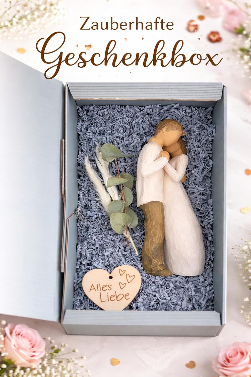 Wedding Gift Dried Flowers Gift Box – Bild 4