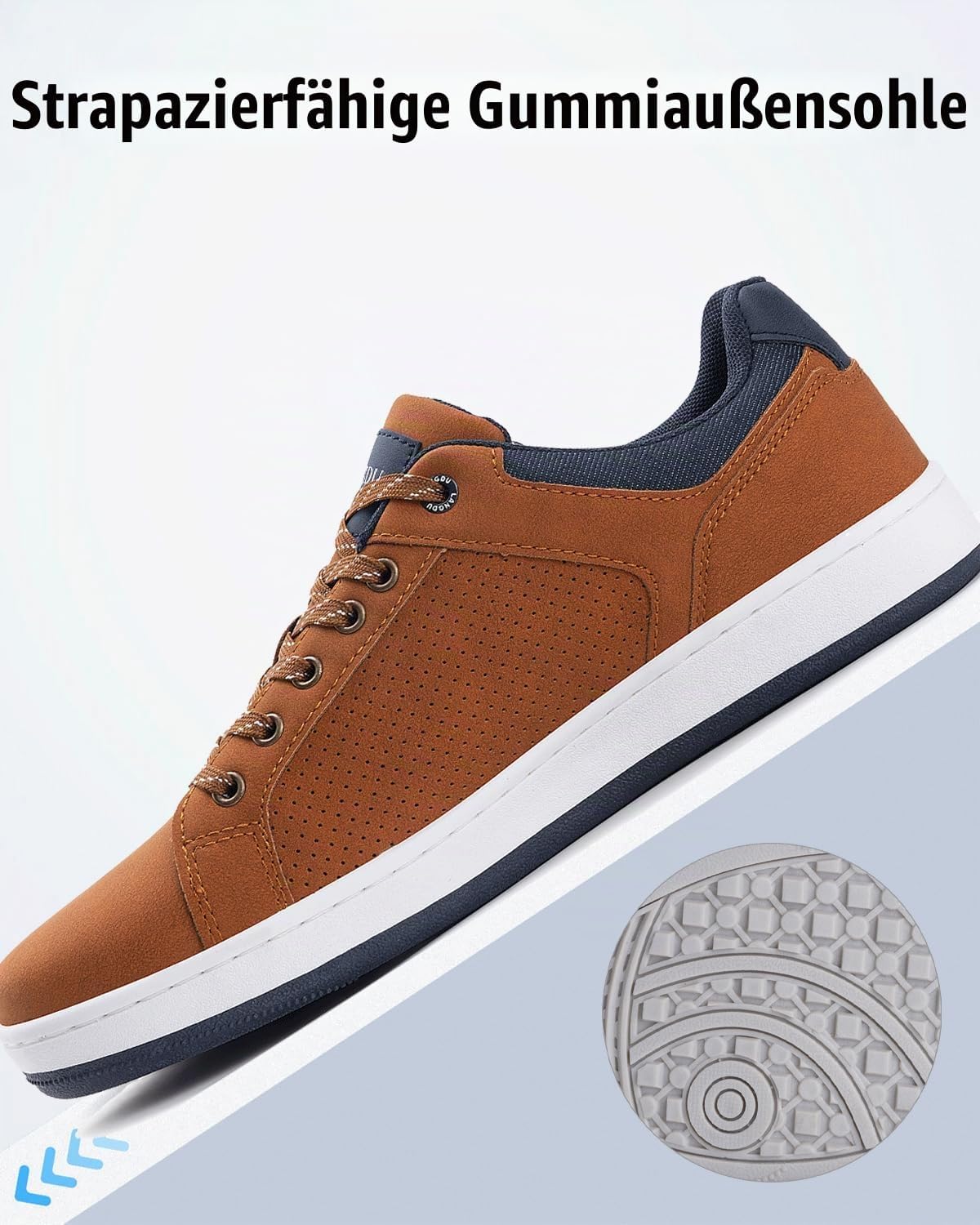 LANGDU Men's Casual Shoes Trainers Lightweight 41-46 – Bild 5