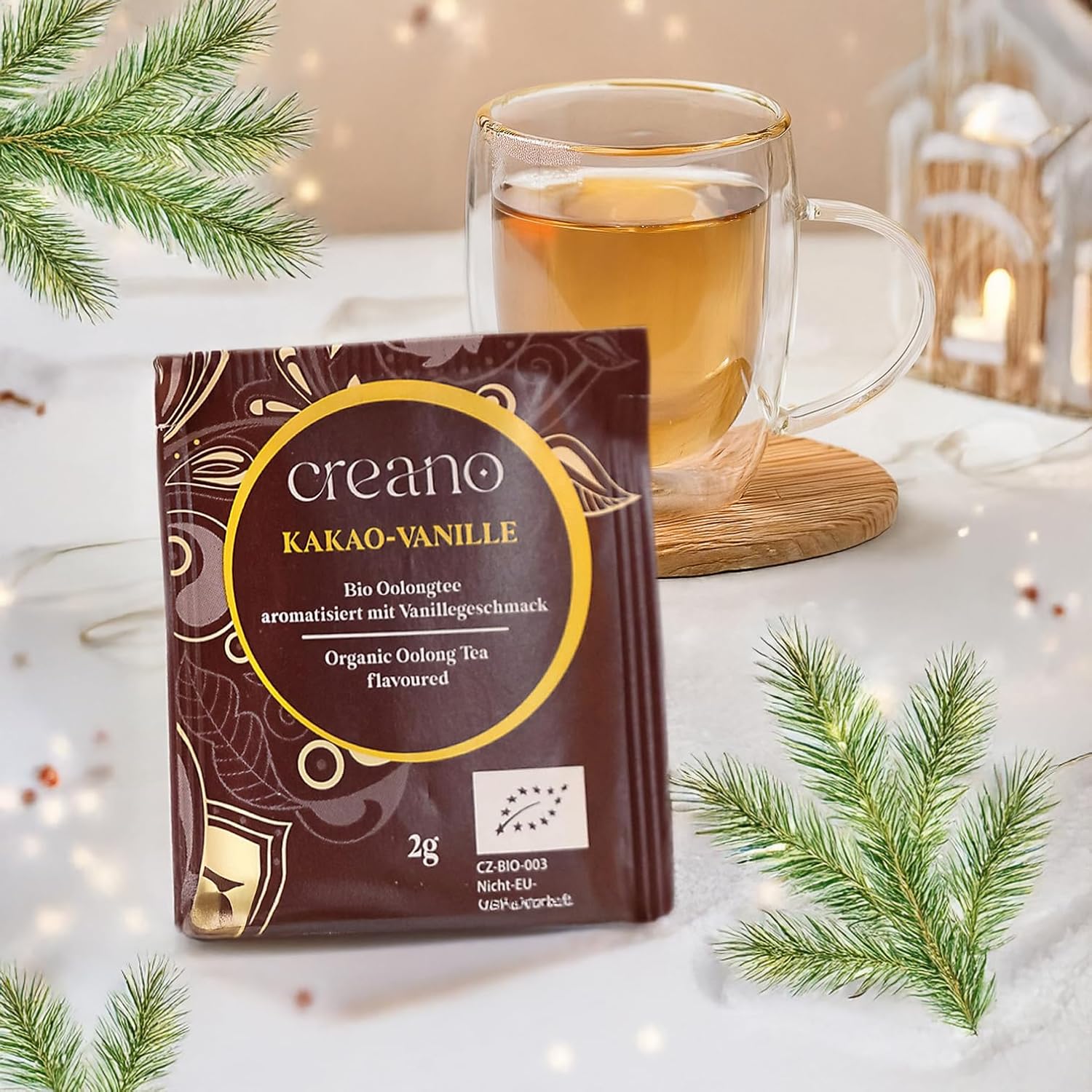 Creano Organic Advent Calendar "Classic" - Hanging Calendar - 24 Organic Tea Bags - Gift Before Christmas – Bild 10