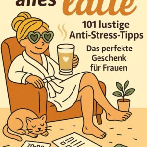 Heute ist mir alles Latte – 101 lustige Anti-Stress-Tipps: Das perfekte Geschenk für Frauen, die genug leisten, zu viel denken und einfach mal Pause brauchen