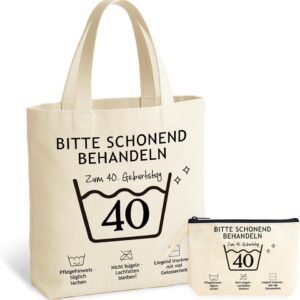 Geschenkset für Frauen, Jutetasche Tragetasche Einkaufstasche