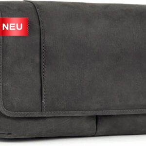Berliner Bags Vintage Umhängetasche X-Berg, Messenger Bag aus Leder, Schultertasche für Damen und Herren