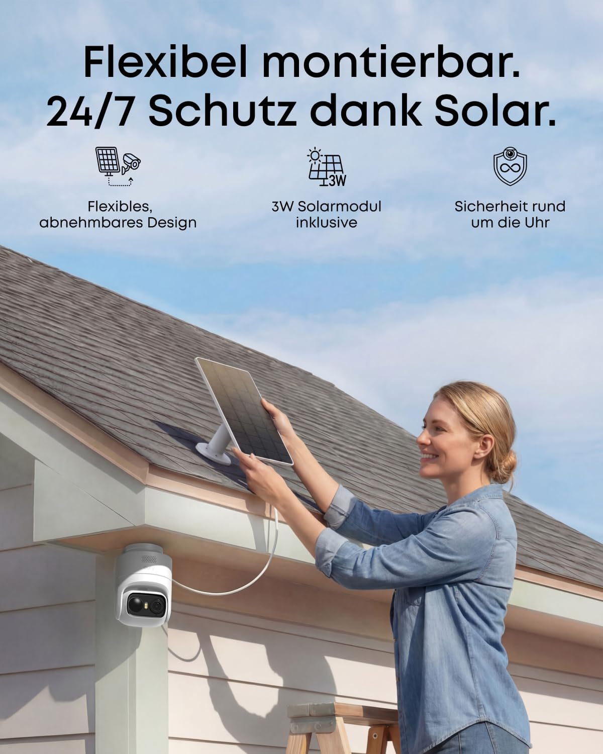 eufyCam C37 2 Camera Set, Outdoor Surveillance Camera, Colour Night Vision – Bild 4