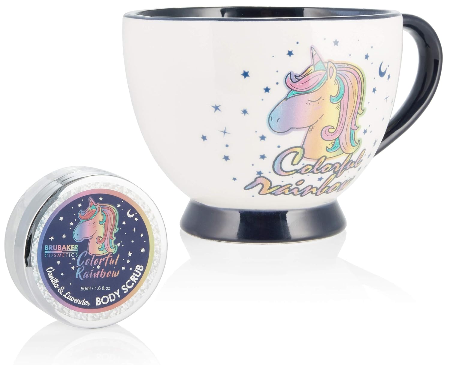 BRUBAKER Cosmetics Unicorn Beauty Care Set with Vanilla Lavender Fragrance - Colourful Rainbow Bath and Shower Set – Bild 5