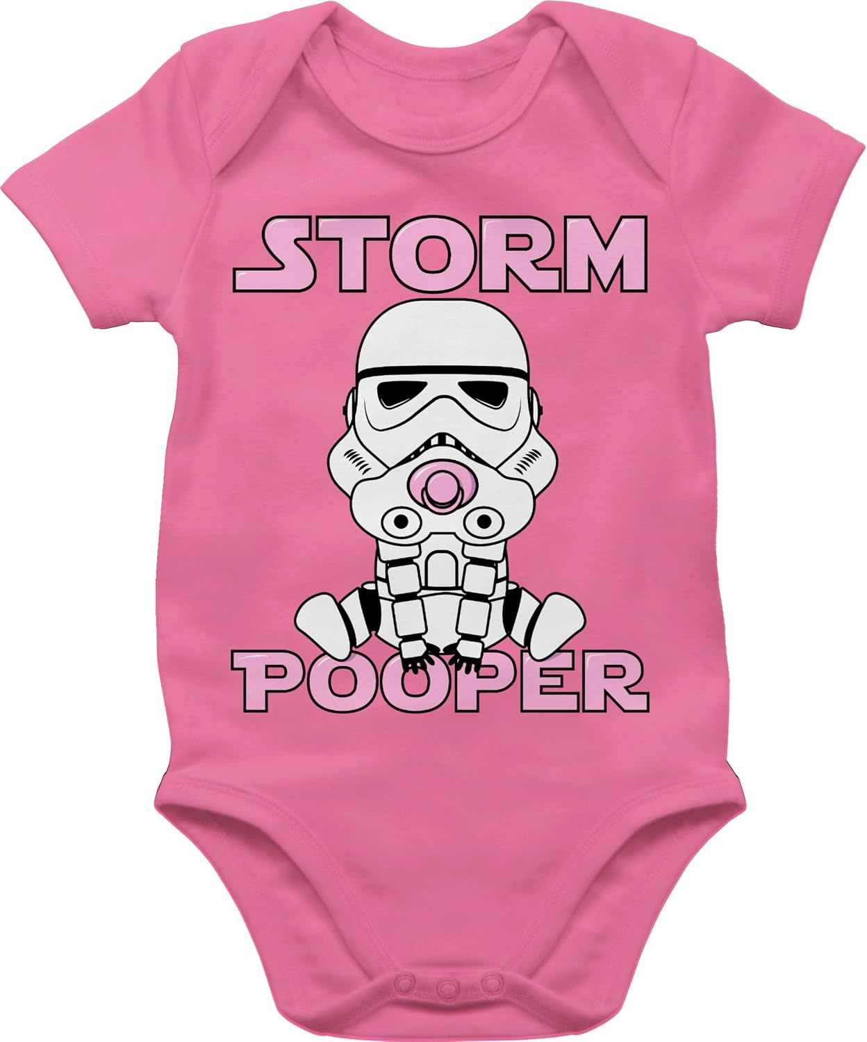 Shirtracer - Baby Body Kurzarm - Sprüche - Storm Pooper I