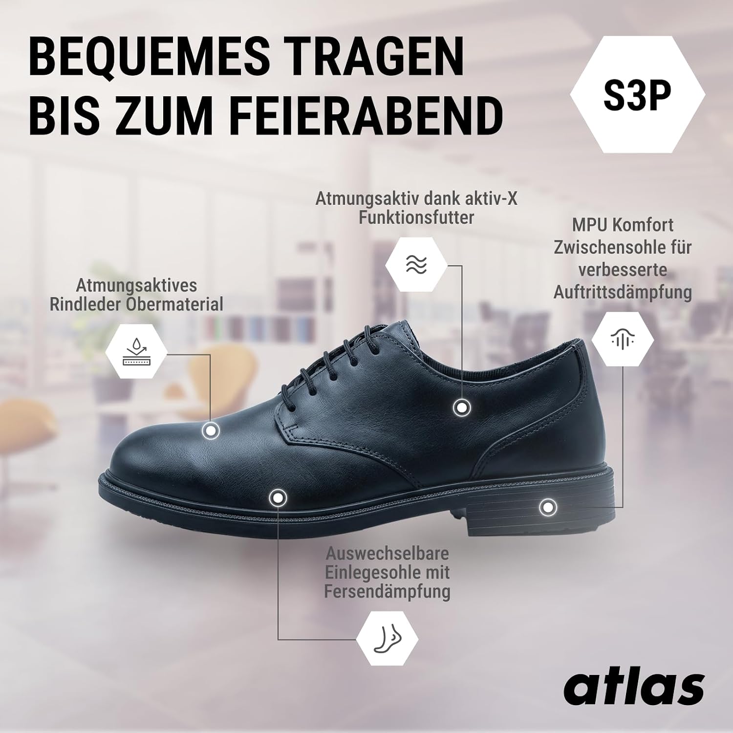 Atlas Flash 5405 XP | ESD EN ISO 20345 S3 SRC W10 – Bild 3