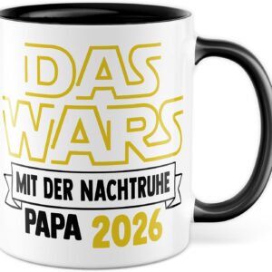 Papa 2026 Mug Dad Coffee Mug Gift Birth Father's Day Coffee Mug Freshly Baked Dad Gift Idea for Expecting Dads Daughter Son Dads Tea Cup Best Funny Humour