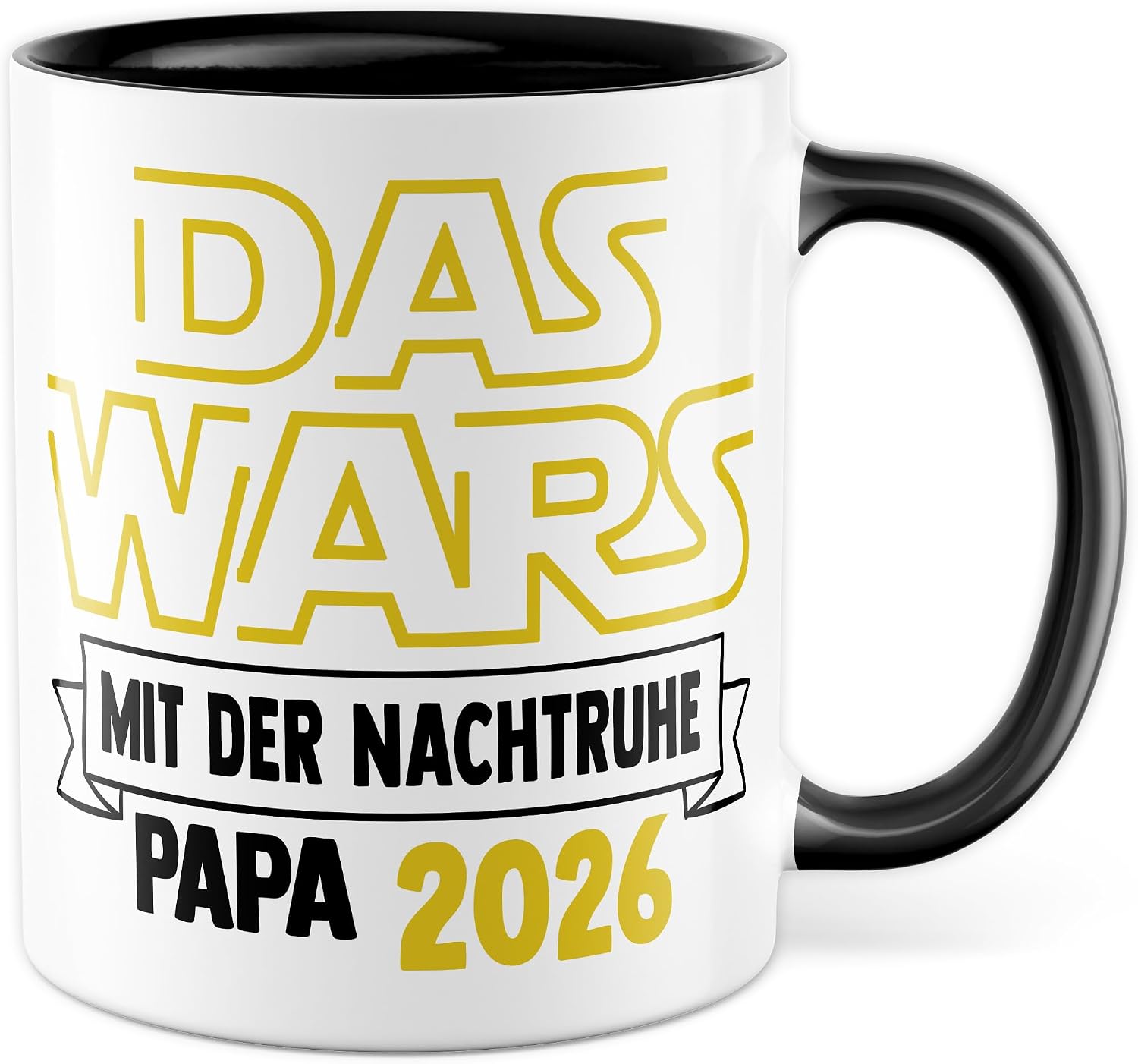 Papa 2026 Mug Dad Coffee Mug Gift Birth Father's Day Coffee Mug Freshly Baked Dad Gift Idea for Expecting Dads Daughter Son Dads Tea Cup Best Funny Humour