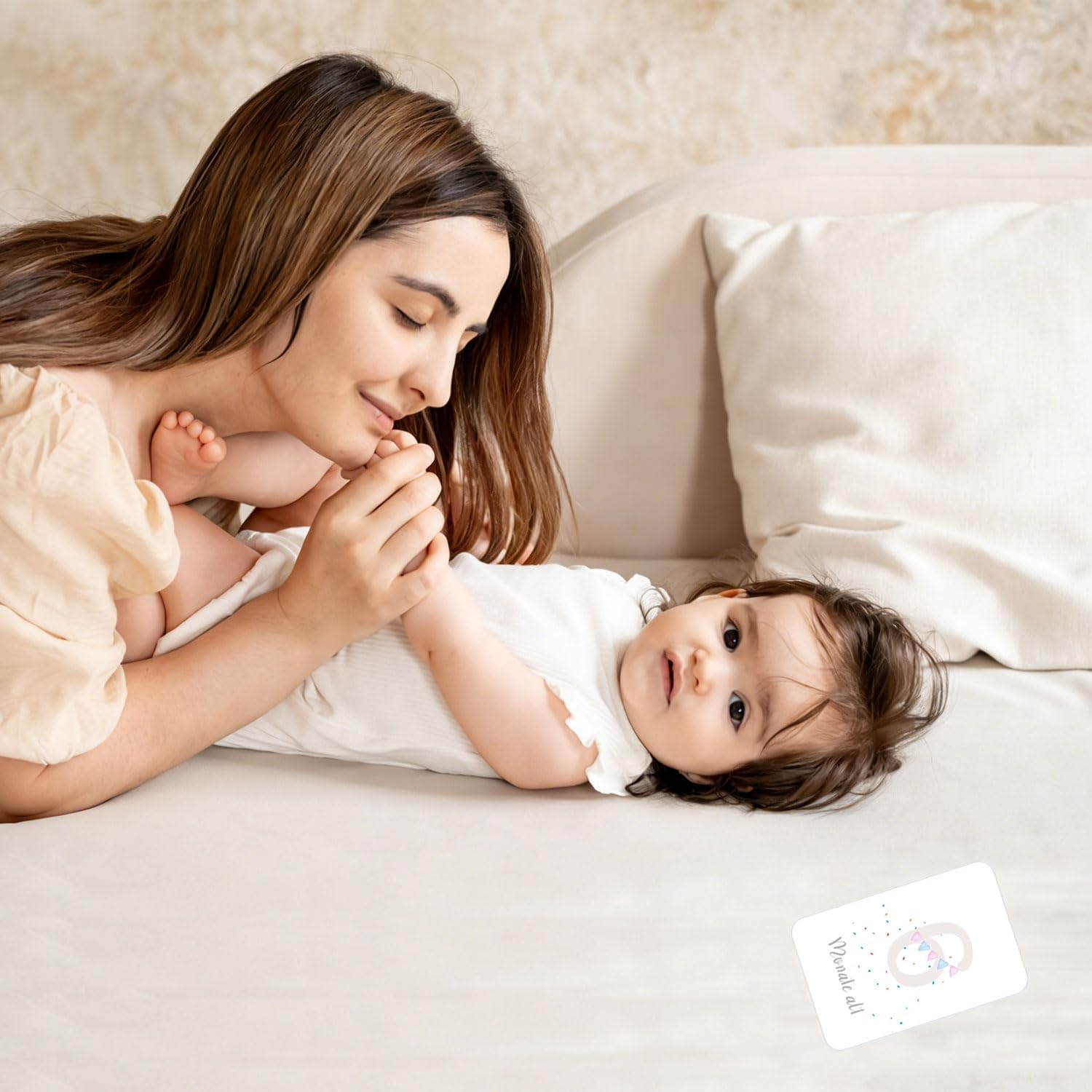 leersao Paper Milestone Cards Baby in German – Bild 5