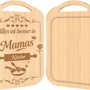 Gifts for Mum, Engraved Bamboo Cutting Board Birthday Gift for Mum, Mums Gift, Mother’s Day Gift for Mum, Birthday Christmas Mother’s Day Easter Gift for Women