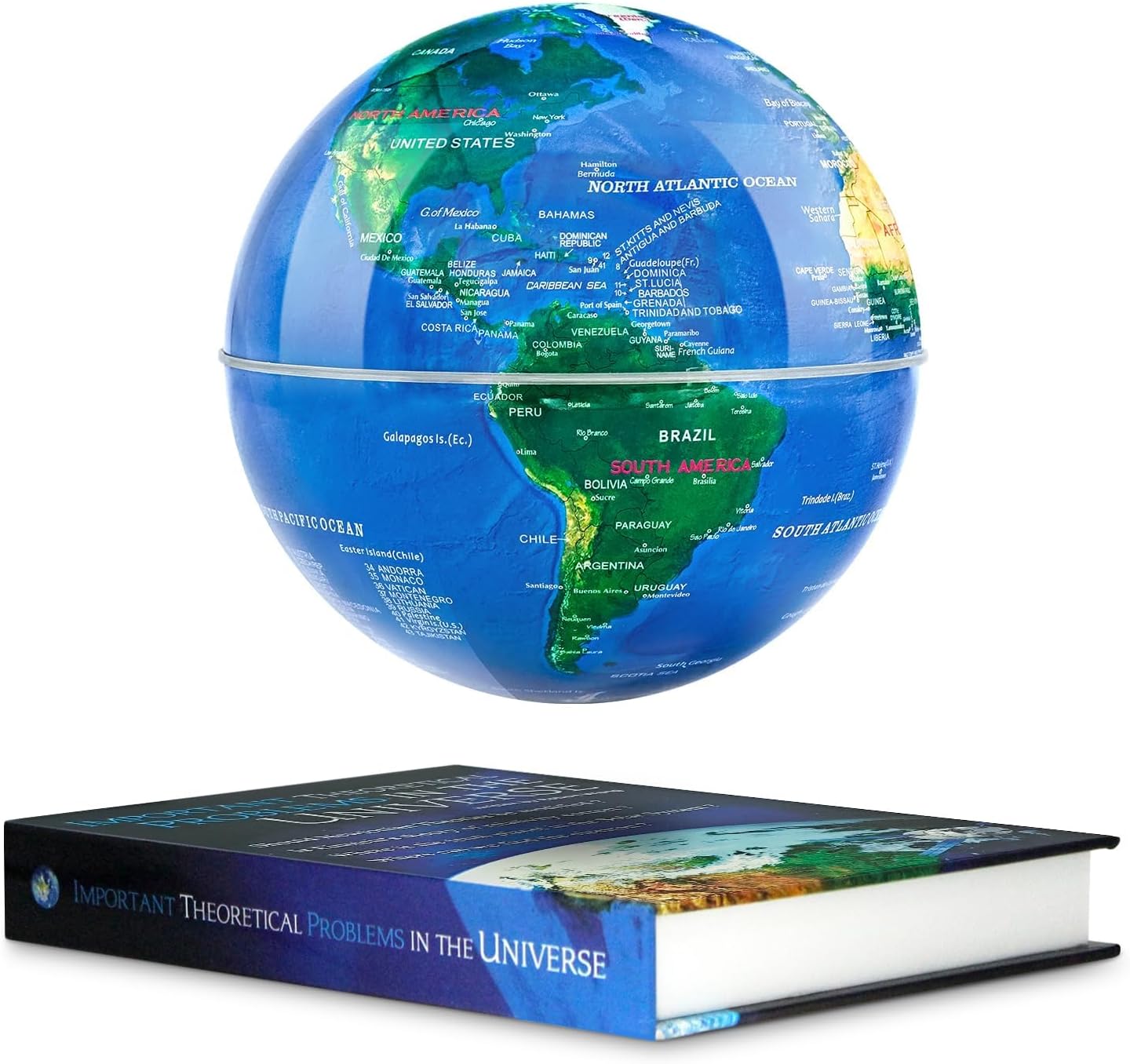 Flagest Magnetic Floating Globe with LED Night Light