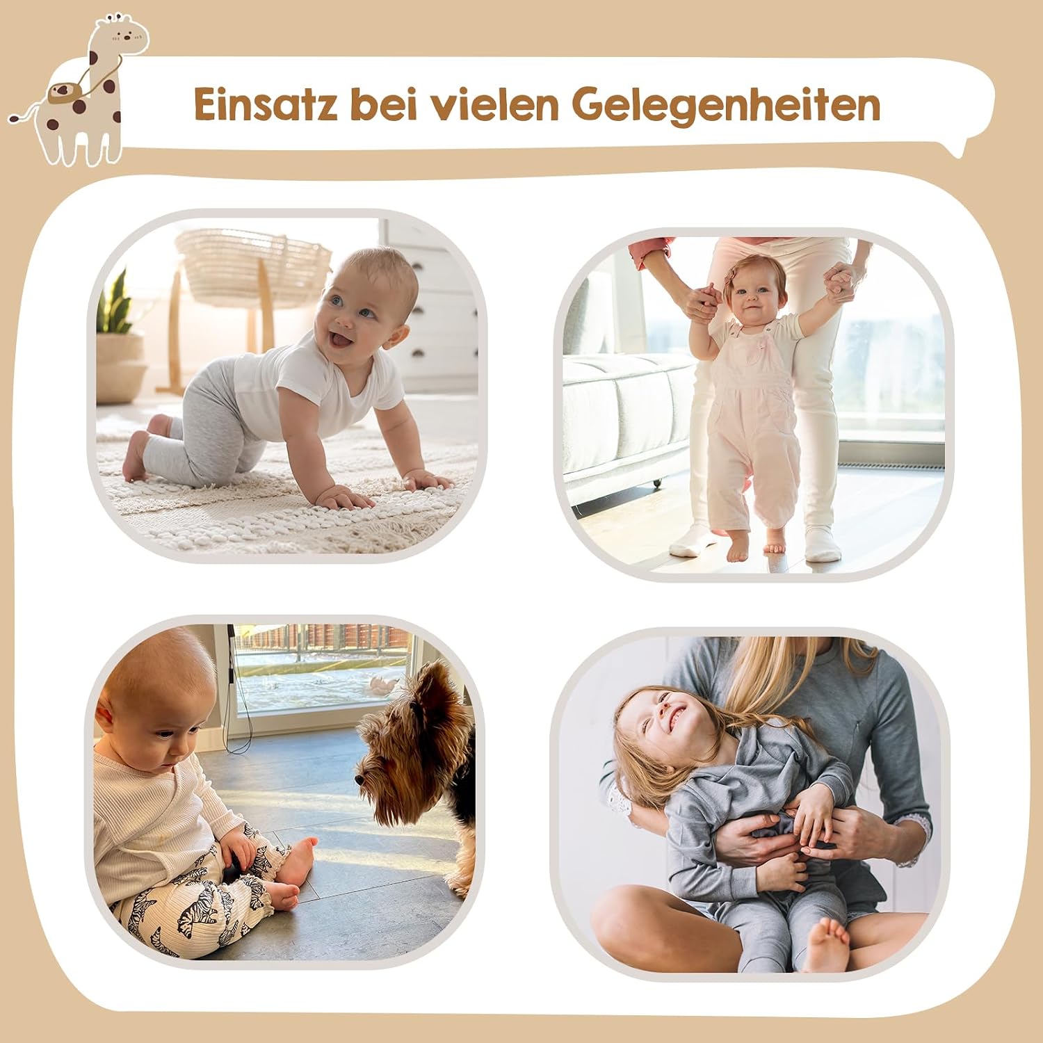 IceUnicorn Crawling Shoes Baby Boys Girls First Walking Shoes Baby Soft Leather Baby Slippers Toddler Baby Shoes – Bild 5