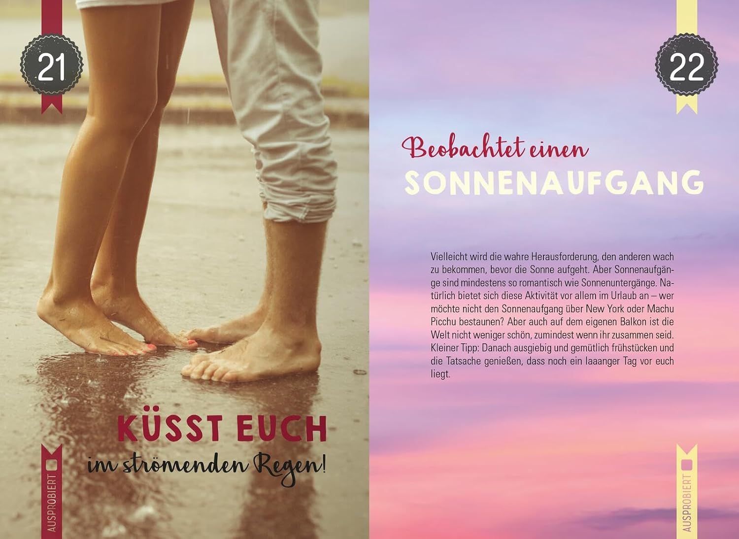 99 herrlich verrückte Ideen für euer Leben zu zweit: Charmantes Geschenk zur Hochzeit und allgemein für Paare – Bild 3