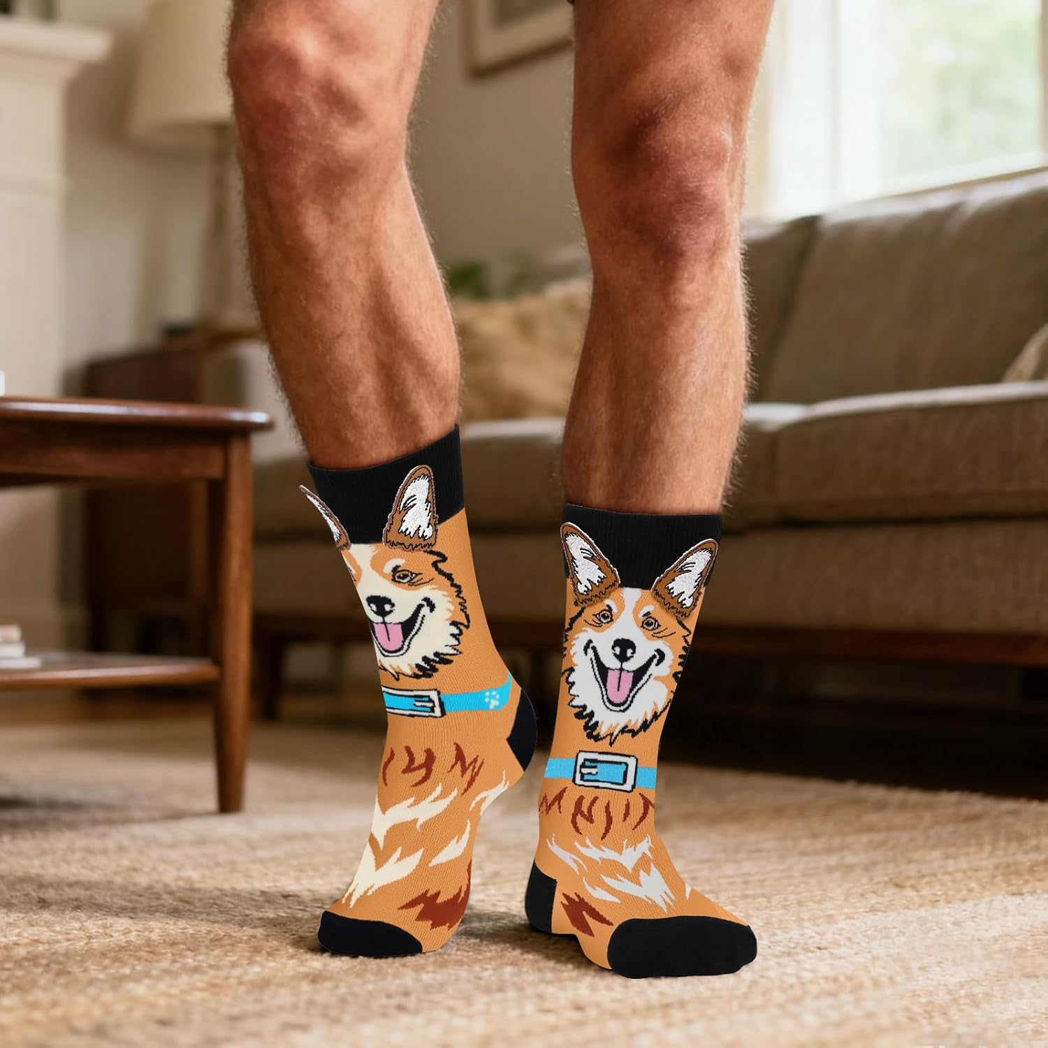 AGRIMONY Funny 3D Animal Socks for Men Women Dad Mum Teenager Boy Girl Funny Socks with Animal Motif Birthday Christmas Gifts for Animal Lovers – Bild 3