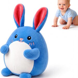 SAIMAND Baby Toy 6-18 Months Musical Rabbit Crawling Toy