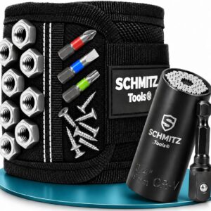 SCHMITZ.Tools Gifts for Men - Magnetic Bracelet Craftsmen