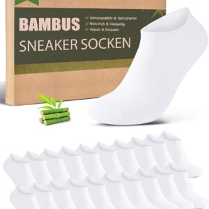 Bamboo Sneaker Socks Men Women 10/20 Pairs - Sneaker Socks