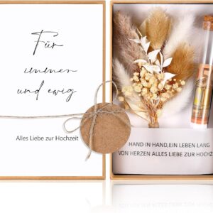 Hestya Wedding Gifts for Bride and Groom, Money Gift, Wedding, Forever