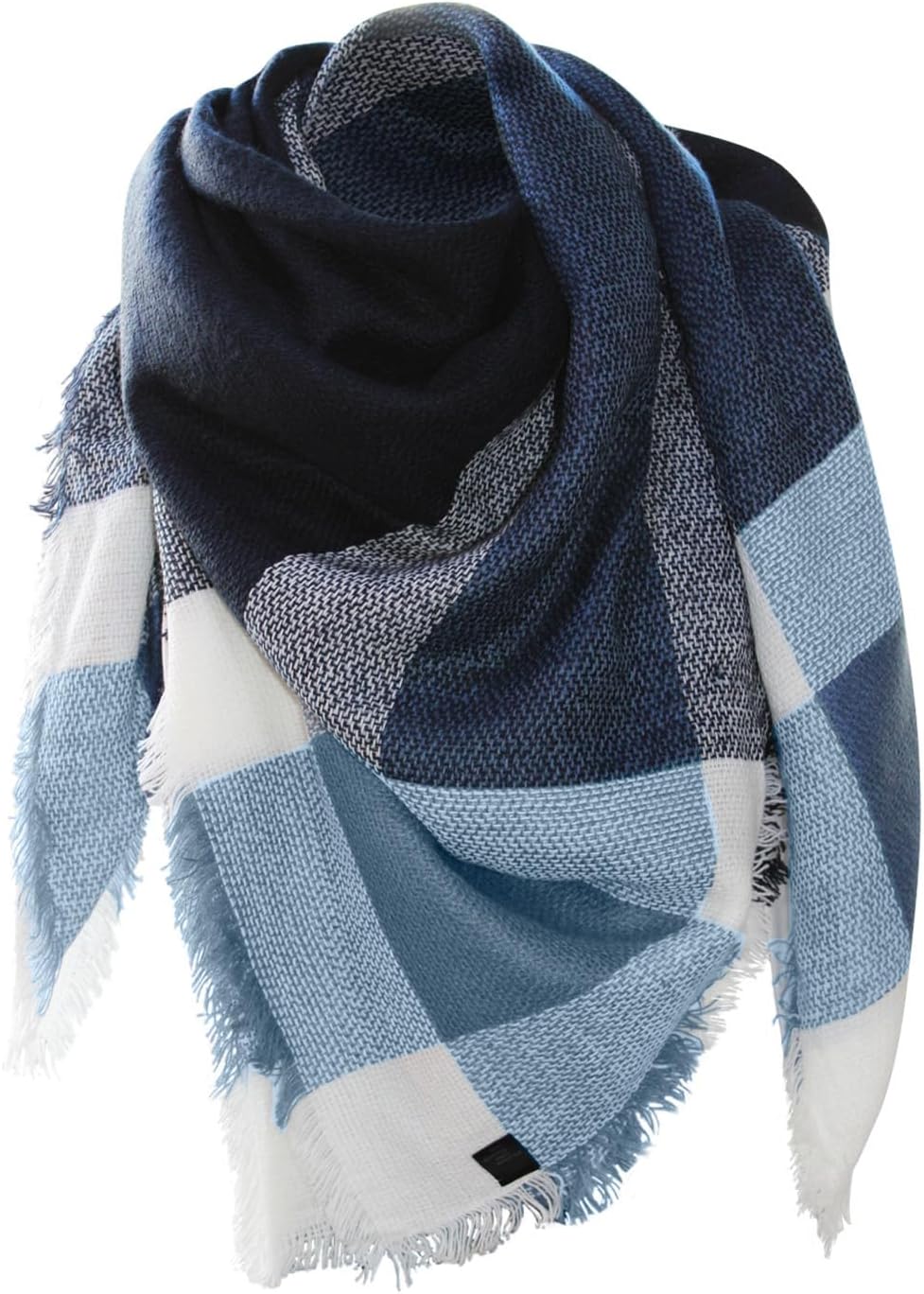 Glamexx24 XXL Cuddly, Warm and Beautiful Women's Poncho Scarf with Various Patterns