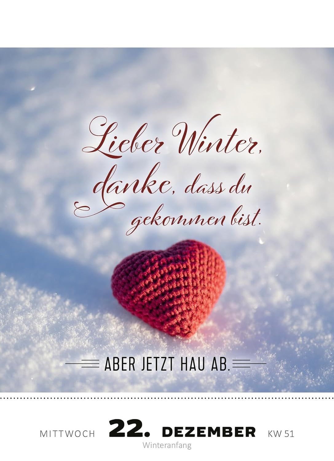 Abreißkalender Die Bar hat angerufen & gefragt, wo du bleibst! 2027: Ein genialer Spruch für jeden Tag | Trendiger Abreißkalender mit 365 bösen Sprüchen, zum Aufstellen – Bild 6