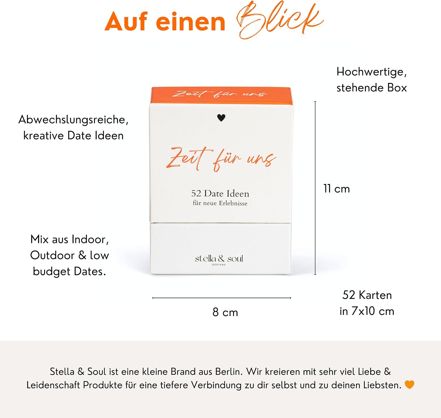 Stella & Soul Time for Us - 52 Date Ideas for Couples, Gift Anniversary – Bild 9