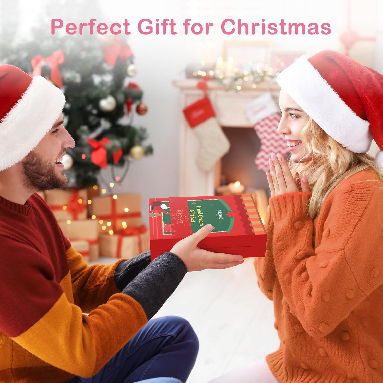 FURTIME Hand Cream Mini Set, 10 Pieces Hand Cream Mini Christmas for Very Dry Hands, Christmas Gifts, Small Thank You Gifts for Women, Men, Colleagues, Child – Bild 7