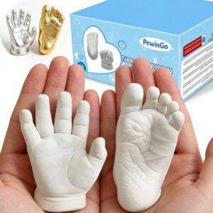 Baby Handprint and Footprint Set, 3D Shape Gift Set, Memories, Keepsakes, for Kids or Newborns, Baby Shower Gifts