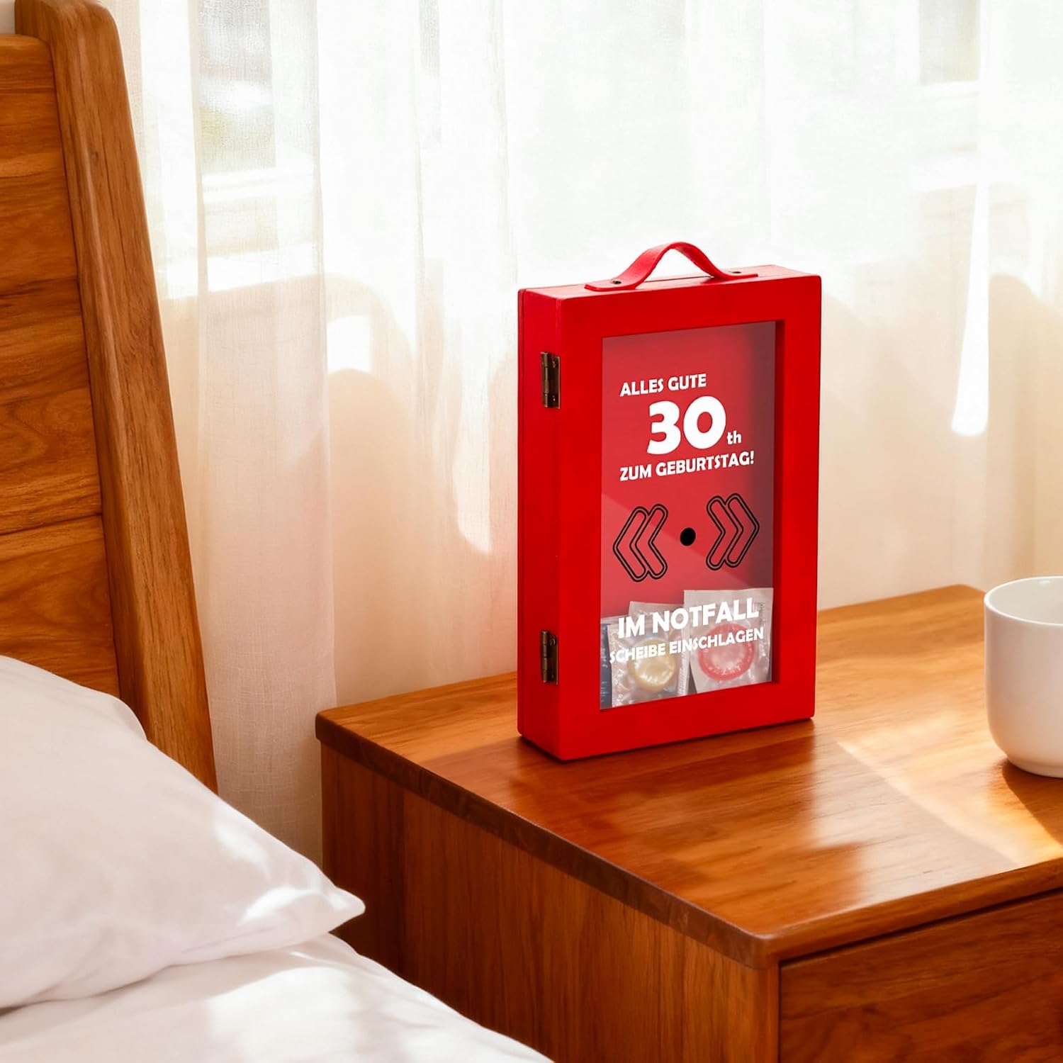 CSYY Emergency Box with Hammer, Large Size, Funny 30th Birthday Money Gifts, Personalised Creative DIY Fire Brigade Gifts, Ideal for Money Gift Vouchers, Jewellery, Wedding, Anniversary – Bild 6