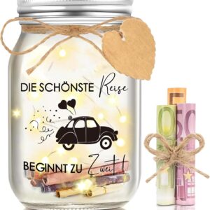 Money Gift Wedding Gift LED Bottle Light