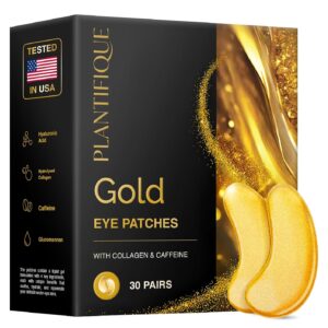 PLANTIFIQUE 30 Pairs Eye Pads Against Dark Circles and Bags