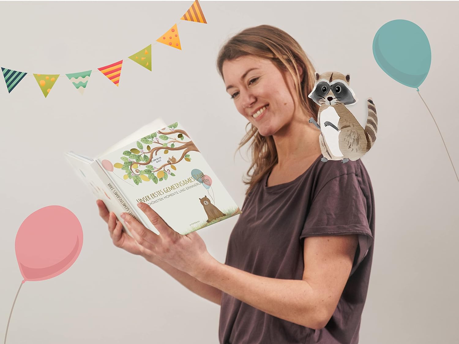 Babyalbum - UNSER ERSTES GEMEINSAMES JAHR: Die schönsten Momente und Erinnerungen - ein bezauberndes Erinnerungsalbum zur Geburt (PAPERISH Kinderbuch) – Bild 6